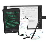 NEWYES Syncpen - Set di 3 penne intelligenti con tablet e taccuino digitale, 6 ricariche, sincronizzazione in tempo reale e riconoscimento intelligente del testo per studenti, insegnanti, riunioni