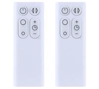 Newyuan Telecomando di ricambio per ventola, compatibile con Dyson Cool Fan AM07 AM06 AM08 (solo 2 pezzi)