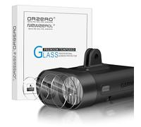 NEWZEROL 2 Pezzi Protezioni per Luce Anteriore + 2 Pezzi Pellicole Protettive per Obiettivo Compatibile con Garmin Varia Vue, Pellicola Protettiva in Vetro Temperato ad Alta Definizione Antigraffio