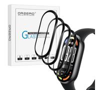 NEWZEROL 4 Pezzi Pellicola Compatibile per Xiaomi Band 10 | [Copertura Completa] PMMA e PC (Non Vetro Temperato) Protezione dello Schermo Ultra Sottili AntiGraffio ad Alta Definizione