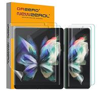 NEWZEROL 4 Pezzi TPU Pellicola Salvaschermo Compatibile per Samsung Galaxy Z Fold 3 5G, Contiene 2 Pezzi Pellicola per Schermo Interno e 2 Pezzi Pellicola Per Schermo Esterno - Protezione Completa