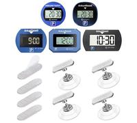 NEWZEROL 4 Pezzi Ventose in Compatibili con Needit Park Lite/Park Mini/Cartrend, Riutilizzabili e Resistenti Cuscinetti in Adesivi per Parabrezza