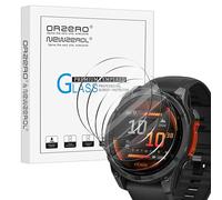 NEWZEROL 4 Pezzi Vetro Temperato Compatibili per Garmin Fenix 8 pro AMOLED 47mm/ Huawei GT 2 Pro Pellicola Protettiva, [Senza Bolle] [Anti-Graffio] Pellicola protettiva per schermo ad alta risoluzione