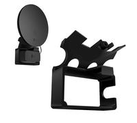 NEWZEROL Presa da Parete per Telekom Speed Home, Ripetitore WLAN, Montaggio Senza Foratura, con Gestione Dei Cavi, Plastica di Alta Qualità, Salvaspazio e Stabile