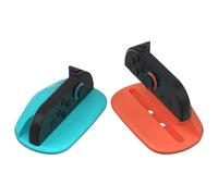 NEWZEROL Supporto per Mouse da Gioco Compatibile con Switch 2, per Drag X Drive, Ultraleggero, Senza Pulsanti, Migliora L'esperienza Di Gioco Sul Desktop, Accessori per Switch 2 - Blu/Arancione