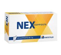 Nex supposte 10 pezzi da 2 g