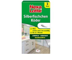 Nexa Lotte 3651 Trappola per pesciolini d'Argento, con Esca Adesiva, Molto Efficace