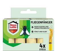 Nexa Lotte Pigliamosche, per combattere le mosche con elevato potere adesivo ed effetto attrattivo, 4 pezzi