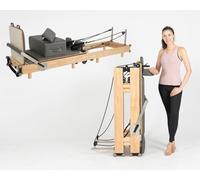 nexace Pilates Reformer Machine, la macchina Pilates pieghevole in legno per l'allenamento a casa