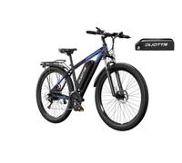 NexaCore Distribuito C29 Pro con Doppia Batteria + E29 Nero Rosso, Set da 2 Biciclette Elettriche per Adulti, Telaio in Lega di Alluminio, Cambio Shimano, Freni a Disco Idraulici, Bluetooth e App