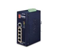 NexaCore Planet ISW-504PT Switch Industriale Poe+ 5 Porte Fast Ethernet, 4X 802.3at Poe+, DIN-Rail, IP40, -40~75°C