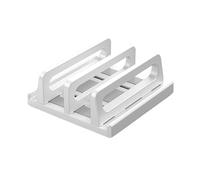 NexaGeniX Supporto per Portatile Supporto verticale for laptop, supporto salvaspazio 4 in 1, da tavolo(Bianco)