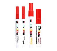 NEXAVKPR 4 pennarelli a vernice per il ripristino delle pietre, colore | Penna impermeabile resistente alle intemperie della pittura per il monumento della lapide che ritocca l'iscrizione e la