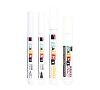 NEXAVKPR 4 pennarelli a vernice per il ripristino delle pietre, colore | Penna impermeabile resistente alle intemperie della pittura per il monumento della lapide che ritocca l'iscrizione e la