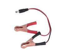 NEXAVKPR Cavo temporaneo di installazione di potere con isolato | Due clip isolate per router CCTV LED Setup Tasks giornaliero, 27 cm filo per controlli attrezzature e cura attrezzature