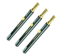 NEXAVKPR Twisted Pair Wire Straightener Tool 103 x 9 millimetri per lavoro | Raddrizzatore compatto in lega con albero interno scorrevole per connettori RJ45 e coppia di cavi smistamento prima della