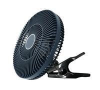 NEXAVKPR Ventilatore auto senza spazzole con velocità continua, clip | Grande raffreddamento silenzioso per auto, camion, bus, circolatori d'aria portatili, strumento di raffreddamento per veicoli