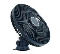NEXAVKPR Ventilatore per auto senza spazzole con velocità continua, ventosa | Grande raffreddamento silenzioso per auto, camion, bus, circolatori d'aria portatili, strumento di raffreddamento per veicoli