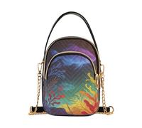 Nexawaveo Borsa a tracolla piccola da donna trapuntata con catena | Borse leggere del telefono con il sacchetto di viaggio della cinghia di Crossbody