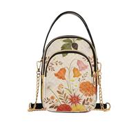 Nexawaveo Borsa a tracolla piccola da donna trapuntata con catena | Borse leggere del telefono con il sacchetto di viaggio della cinghia di Crossbody
