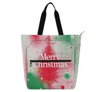 Nexawaveo Borsa impermeabile per pianoforte per lezioni Spray Art Red Tree White Music Tote con tasche con cerniera per spartiti e libri