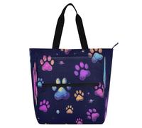 Nexawaveo Borsa per pianoforte impermeabile per lezioni di animali domestici con tasche con cerniera per spartiti e libri