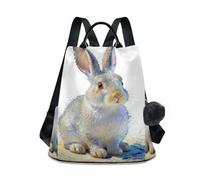 Nexawaveo Enchanted Rabbit Aura - Zaino da donna, antifurto, da viaggio, alla moda, per escursionismo e campeggio