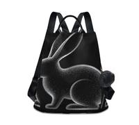 Nexawaveo Star Rabbit Dark - Zaino da donna, antifurto, da viaggio, alla moda, per escursionismo e campeggio