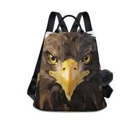 Nexawaveo Zaino antifurto con disegno di uccelli audaci per le donne borsa a tracolla da viaggio alla moda