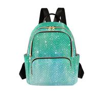 Nexawaveo Zaino trapuntato da donna con stelle acquerellabili da 14 pollici zaino per computer portatile, Acquerello Mare Stellato, Small, Zaini