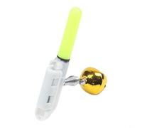 Nexbrill Allarme elettronico di abboccata con indicatore LED di cambiamento di colore, rilevatore di gancio sensibile per pesca notturna alla carpa, compatto 7 x 2 x 2 cm (F)