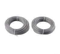 Nexbrill Bobina di filo per decespugliatore, confezione da 2, 48 m e 1,65 mm, per Bosch ART 24 27 30 36 Li EasyGrassCut Advanced Garden Grass Cutting Parte di ricambio F016800462