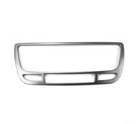 Nexbrill Cornice decorativa in acciaio inox per cruscotto dell'auto, per Opel MOKKA 2013-2016, elegante rivestimento interno con finitura iva, facile installazione fai da te senza foratura, argento