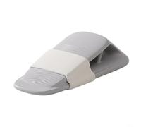 Nexbrill Fermaporta retrattile con staffa a parete, cuneo in gomma resistente per tutti i pavimenti, fermaporta antivento antiscivolo per casa e ufficio, 12,3 x 5 x 2,5 cm (grigio)
