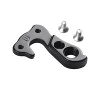 Nexbrill Forcellino deragliatore posteriore in lega di alluminio per Sensium 500, gomma, telaio W Shaper, gancio per coda di bicicletta nero con viti