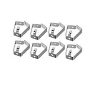 Nexbrill Gancio regolabile Smartspring per appendere opere d'arte e quadri, hardware per sistema di cavi in acciaio inossidabile, struttura stabile per casa, galleria, ufficio, classe, 20 x 14 x 13 mm