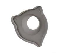 Nexbrill Grazioso rubinetto a forma di orecchie di gatto per paraspruzzi: tappetino in silicone per lavandini da cucina e bagno, copertura dell'acqua previene gli schizzi, facile da pulire, 10,9 x