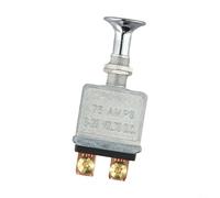 Nexbrill Interruttore a pressione resistente 75 A 6-28 V per sistemi di fari marini automobilistici con corpo in lega di zinco e terminali a vite in rame