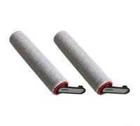 Nexbrill Spazzola a rullo di ricambio, per Dreame H15 Pro, H15 Mix, H12 Pro per flex Reach e per mova X4 Pro, panno in microfibra per legno duro, per piastrelle, laminato e pavimenti in marmo (2 pezzi