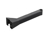Nexbrill Supporto da parete regolabile a 360° per Starlink e per mini kit, staffa in lega di alluminio resistente, fissaggio al tetto resistente alle intemperie, facile da installare, 33 x 8 x 11 cm