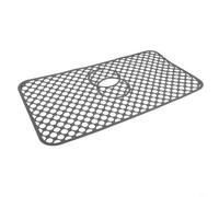 Nexbrill Tappetino per lavello in silicone, tappetino di drenaggio pieghevole antiscivolo con design a nido d'ape, resistente al calore, protezione per piano di lavoro e asciugatura dei piatti, 66,5 x