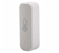 Nexbrill Termometro igrometro intelligente per serra e casa, display da 4,3 pollici con App Remote Monitor, supporta 10 sensori, da -20 a 60 C, bianco (sensore)