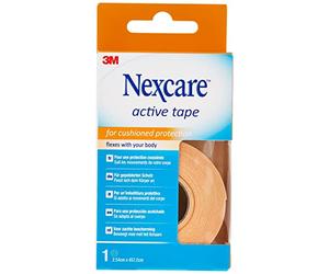 Nexcare CerottiActive Tape, Nastro 2,5 cm x 4,5 m, confezione da 1 pezzo