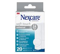 Nexcare Universal Soft Touch Plasters, assortiti, confezione da 20 pezzi