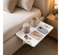NeXcellere Mensola da letto da appendere, comodino da appendere al letto, organizer da appendere, organizer da comodino, ripiano per letto per camera da letto, letto a castello e dormitorio (bianco