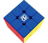 NEXCUBE 3x3 Classic - Cubo per Speedcuber - Gioco Rompicapo per Bambini a Partire da 8 Anni - Massima Velocità - Riposizionamento Preciso - Doppio Sistema di Regolazione - Sfide Avvincenti