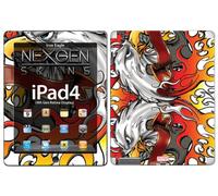 Nexgen Skins IPAD40009 Iron Eagle 3D - Custodia con skin per Apple iPad 2/3/4, grafica: aquila