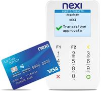 Nexi Mobile Pos - Pos Portatile Contactless, Lettore Elettronico Portatile per P
