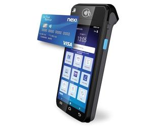 Nexi SmartPOS Mini a Canone Zero, Pos Portatile Contactless, Lettore Elettronico Portatile per Pagamenti con Bancomat, Carta di Credito, Prepagata, Apple Pay e Google Pay