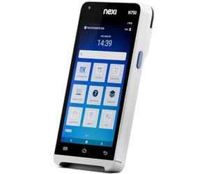 Nexi SmartPOS Mini con Cassa Fiscale integrata, Canone Zero, Pos Portatile Contactless e Lettore Elettronico per Pagamenti con Bancomat, Carta di Credito, Prepagata, Apple Pay e Google Pay